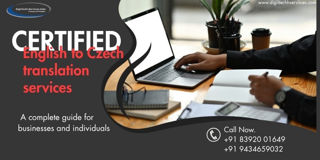Certified English to Czech Translation