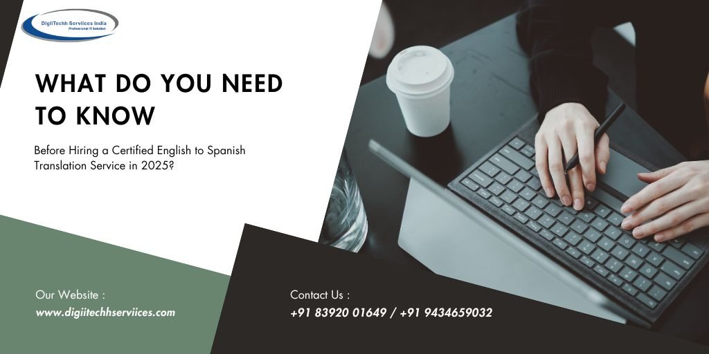 Certified English to Spanish Translation